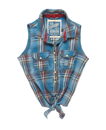 Superdry Twill Trailer Tie Shirt