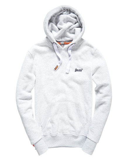 mens white superdry hoodie