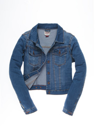 Veste en jean skinny