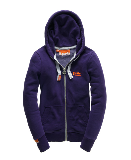 Superdry Orange Label Zip Hoodie