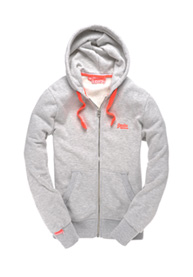 Pop Colour Zip Hood
