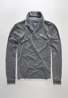 Polo à manches longues Preppy