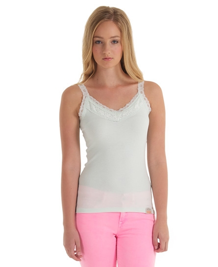 Superdry Lace Rib Vest Top