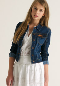 Skinny denim jacket