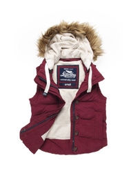 Hooded University Vest