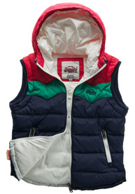 Retro Hooded Gilet