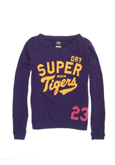 Sportspitch Slouch topje met ronde hals