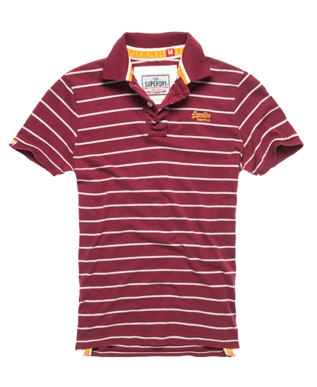 Superdry single stripe polo