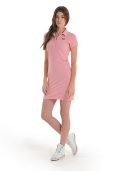 Plain Pique Polo Dress