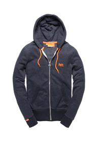 Fluro hoodie met trekkoord