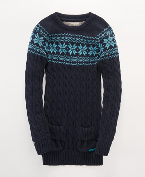 Superdry Longisle Crew Top