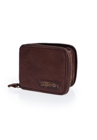 Zip Lederbrieftasche