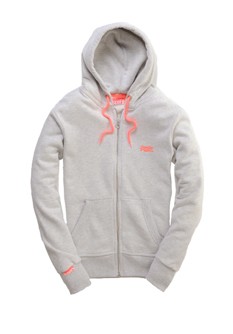 Pop Colour Zip Hood