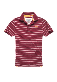 single stripe polo