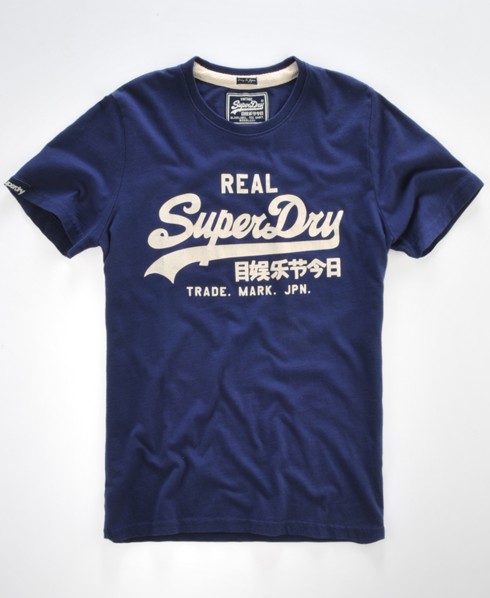 Superdry T-shirt marquage Vintage