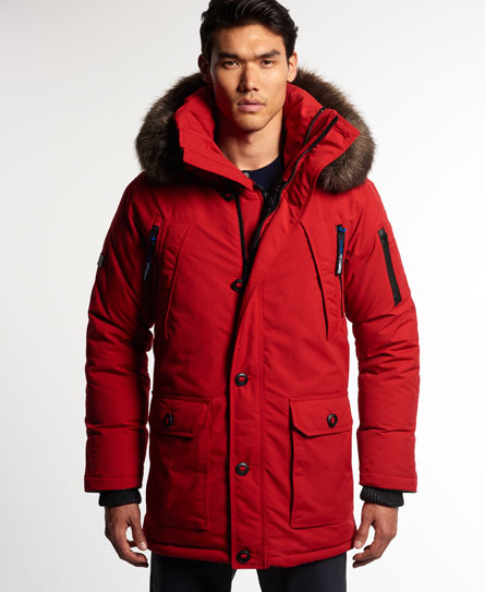 Red Parka Coat