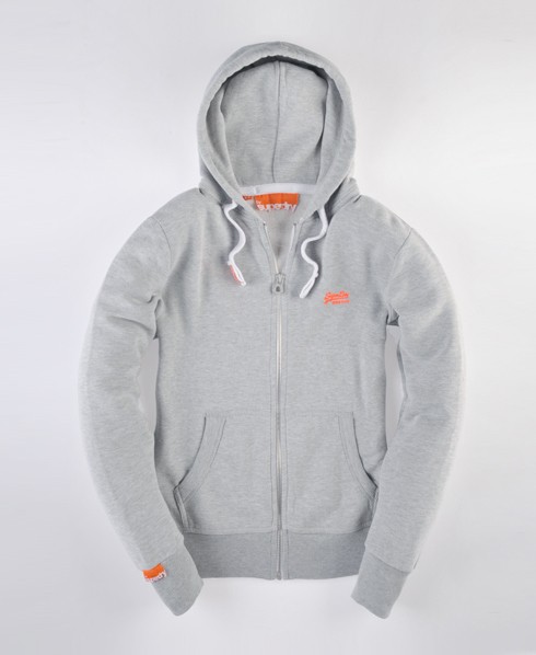 Superdry Orange Label Zip Hood