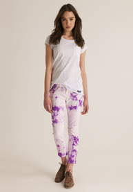 Superskinny Tie Dye Crop