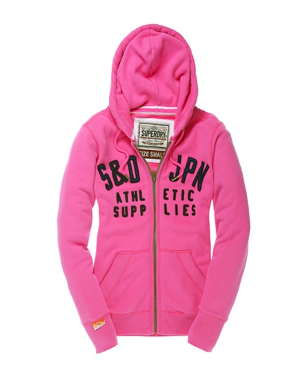 Superdry supplies core zip hoodie