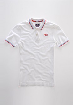 Tipped Collar Polo-Shirt