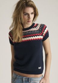 Fairisle jumper m/rund hals