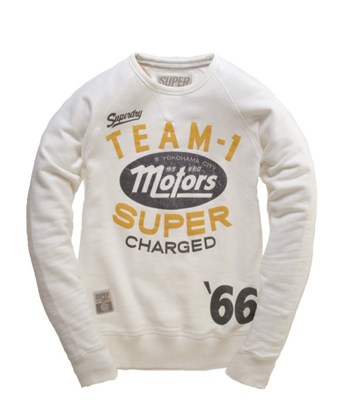 Superdry Top à encolure ronde Muscle Car