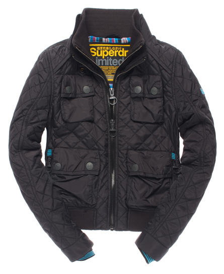 Superdry Quilted Bomber Jacket