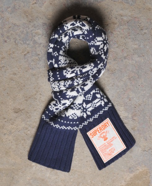 Superdry Fairisle Scarf