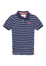 Stripe Jersey Polo