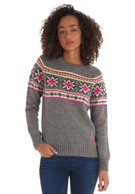 Sala Fairisle Crew Pulli
