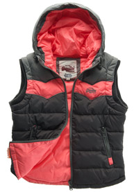 Retro Hooded Gilet