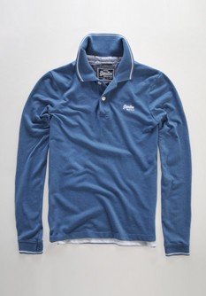 Polo à manches longues Preppy