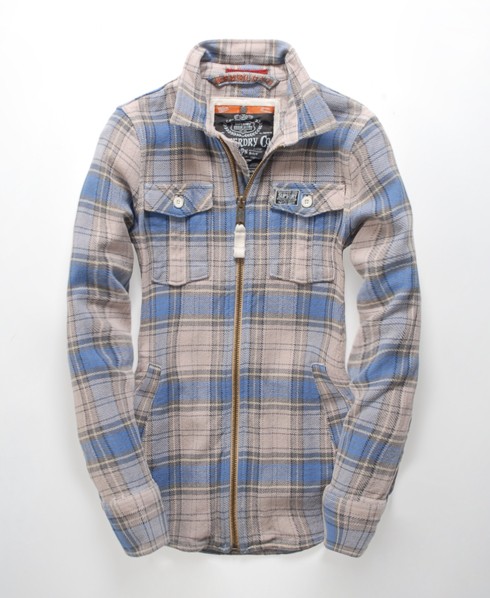 Superdry Lumberjack Big Zip Shirt