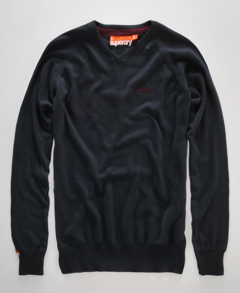Superdry Pull classique encolure en V