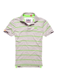 single stripe polo