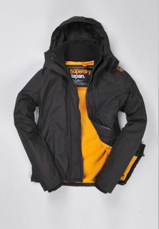 Veste windcheater polaire à capuche