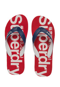 Tweekleurige GT2 teenslippers