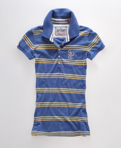 Superdry Tri Stripe Jersey Polo