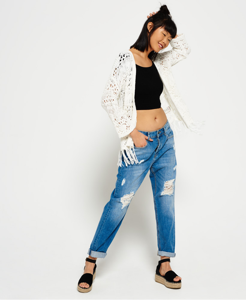 Superdry Womens Willow Crochet Kimono
