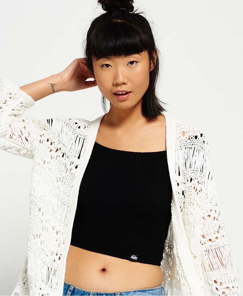 Superdry Womens Willow Crochet Kimono