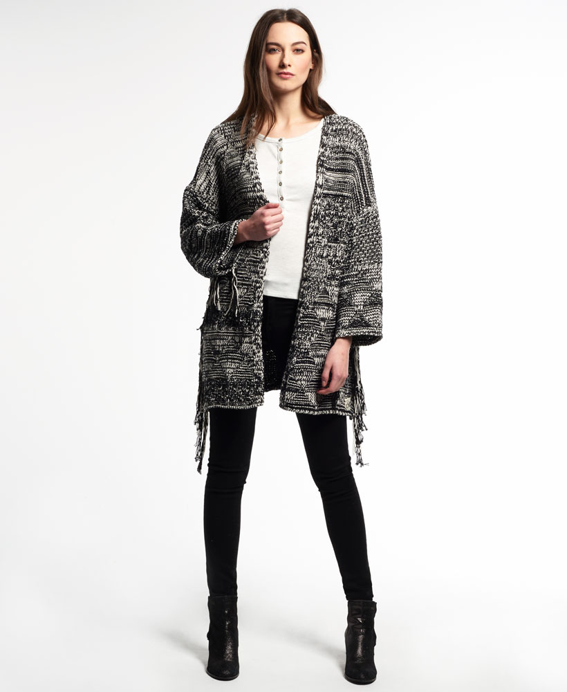 Superdry Damen Tassel Nomad Kimono