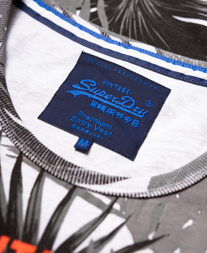 Superdry Mens Premium Goods All Over Print Vest Top