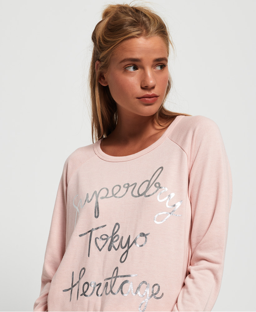 Superdry Womens Olivia Loungewear Crew Top