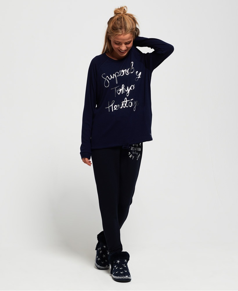 Superdry Womens Olivia Loungewear Crew Top