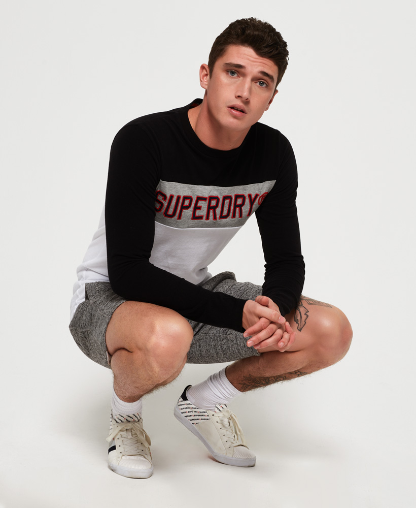 Superdry Applique Couleur bloc T-shirt à manches longues