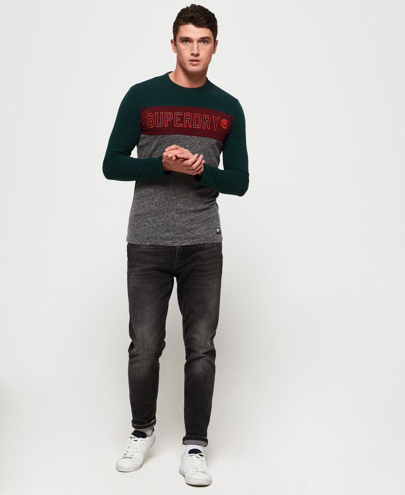 Superdry Applique Couleur bloc T-shirt à manches longues