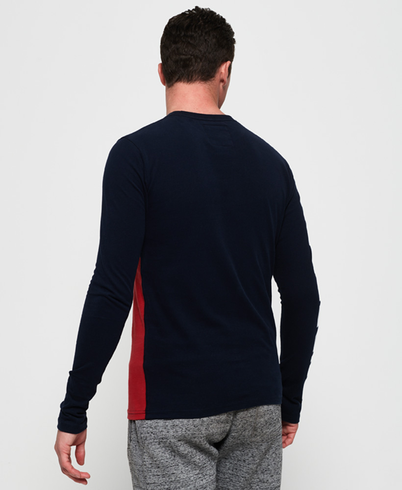 Superdry Vintage Logo Panel Long Sleeve T-Shirt