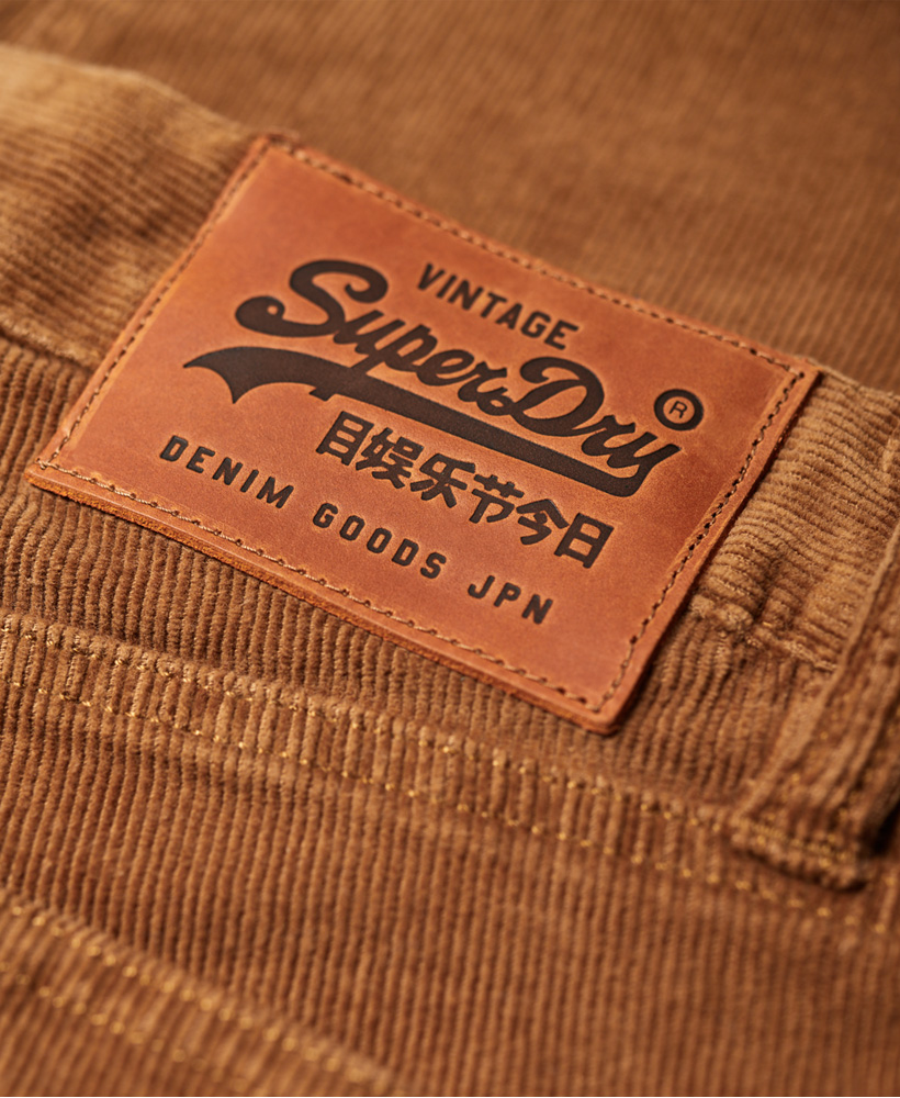 Superdry Herren Schmal Geschnittene Tyler Kordhose Mit Fünf Taschen