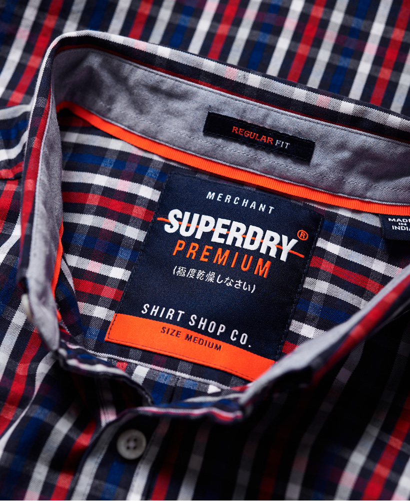 Superdry Premium University Oxford Short Sleeve Shirt