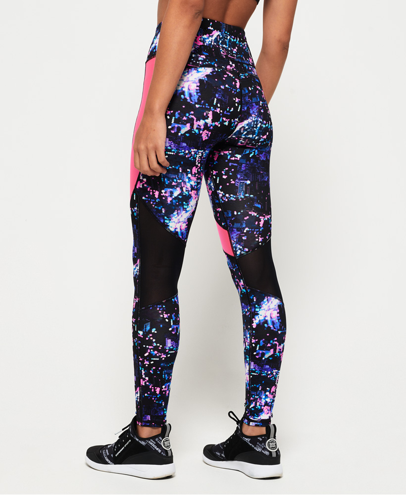 Superdry Womens Active Panel Leggings